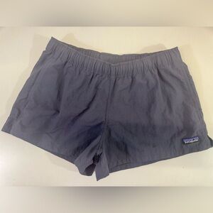 Patagonia Women's Gray blue Athletic hike camp rafting Shorts baggies medium